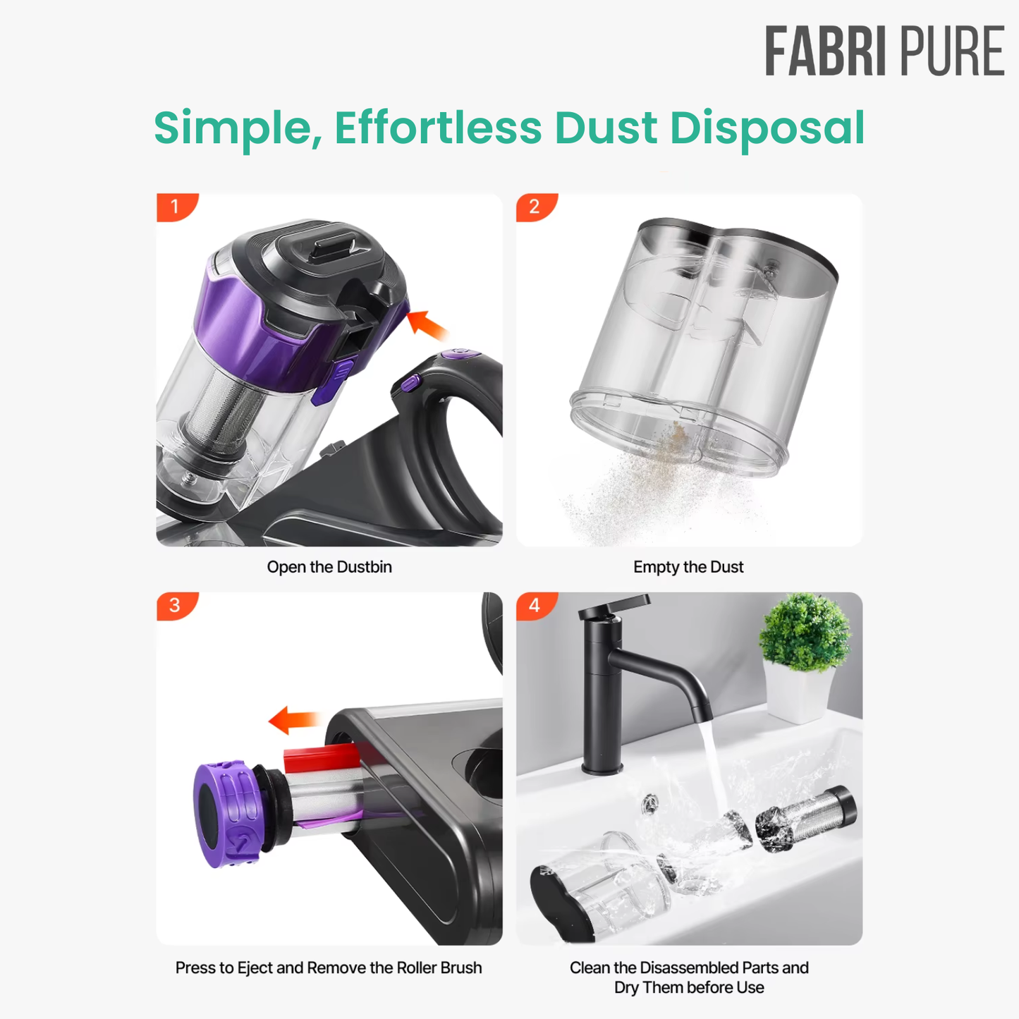 FabriPure® Mattress Vacuum